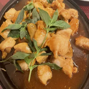 Sizzling Ginger Chicken