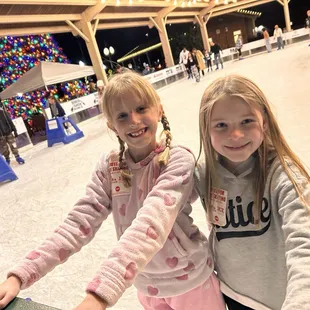 Ice skating