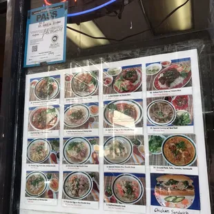 menu, sushi and sashimi