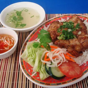 Grilled Chicken over rice