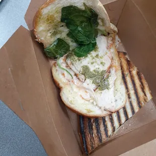 Spinach Turkey Dried Tomato Panini