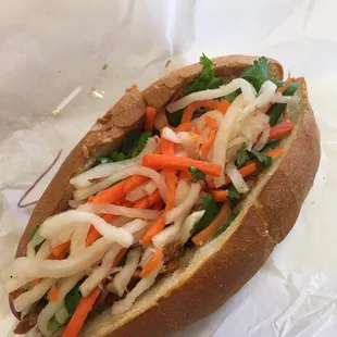 Lemon Grass Chicken Sandwich