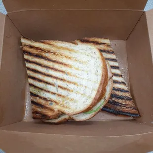 Spinach Turkey Dried Tomato Panini Sandwich