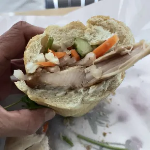 Idk, but not a Teri-Beef sandwich???