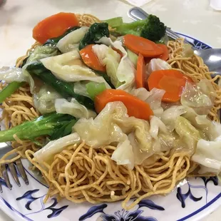 Crispy Noodle Shrimp