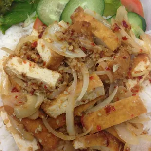 Spicy Tofu Plate