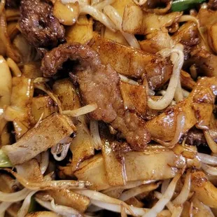 Beef chow funn