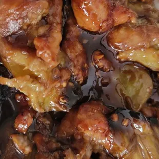 Eggplant chicken