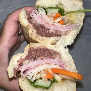 Special Banh Mi Rate 5/10 - No Jalepeno, 2 Of the meats weren't what I expected. They were thin &amp; Not the usual meats in a Banh Mi.