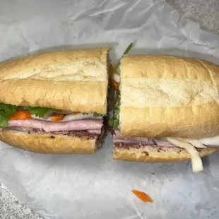 $8.75 Special Banh Mi with extra Pate - Rate 5/10
