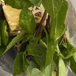 1-26-22 sad   no culantro(long,slender veggie), only 1 lemon wedge &amp; no hot sauce today in baggie