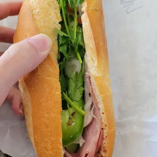 Combination banh mi