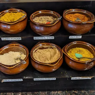 Had a blast picking out the best spice(s) for my dish.