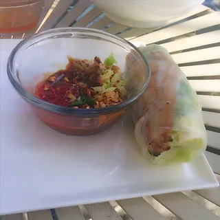 Grilled Chicken Spring Rolls (2)