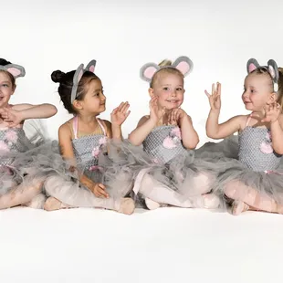 Preschool Dance classes are offered for ages 3-5.