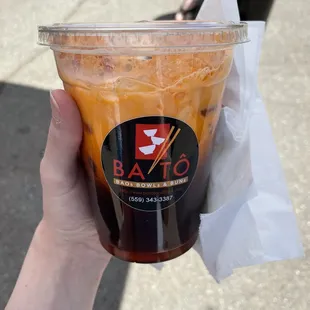 Thai iced tea