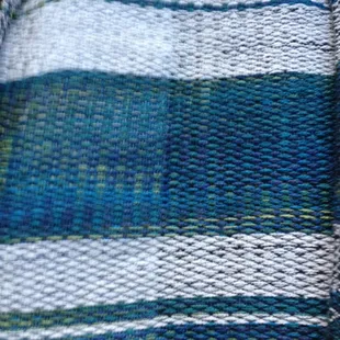 I wove this scarf using yarn from Baa Baa Sheep in a class taken at the Hermitage. It turned out beautifully.