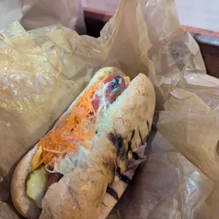Hotdog...amazing toppings