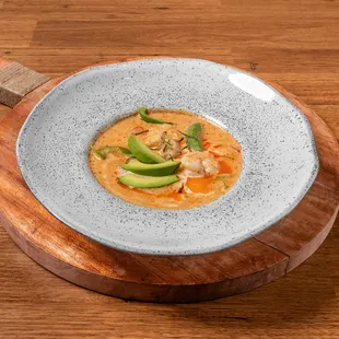 Panang Avocado Shrimp