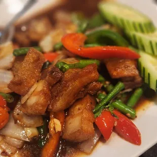 Pork Belly padkra pow