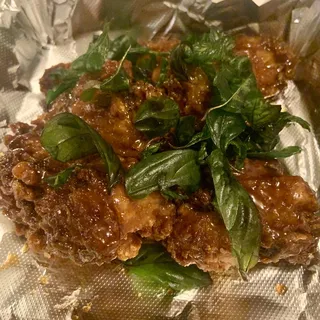 Spicy hot wings