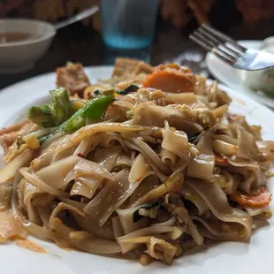 Drunken noodles