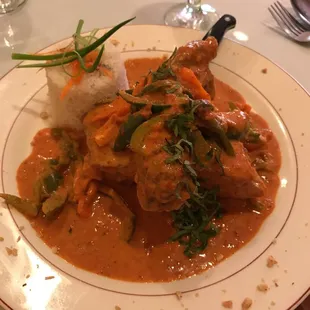 Panang pork rib special