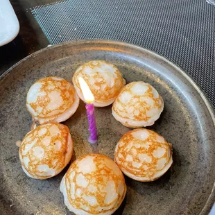 Coconut Milk Griddle Snack