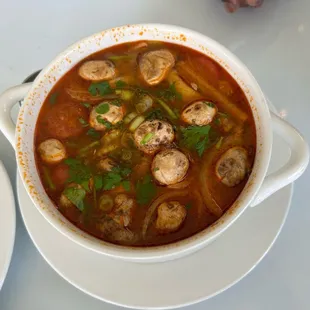 Tom yum soup