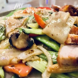 Pad Ke Mao w/ Crispy Pork Belly