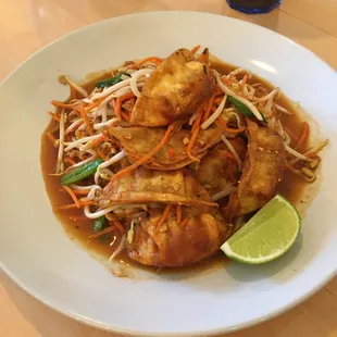 a plate of food