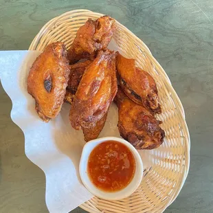 Thai Lemongrass Chicken Wings