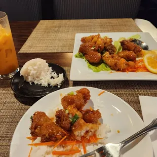 Orange chicken