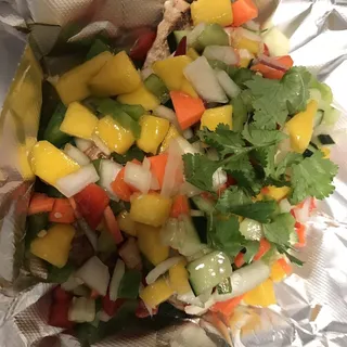 B2. Salmon Mango Salsa