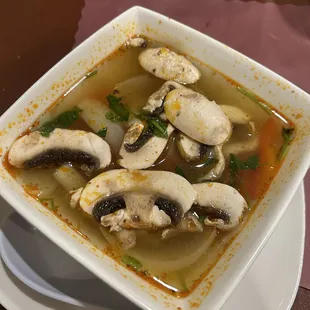 Chicken Tom Yum Soup