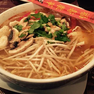 Tom Yum Noodle Soup Lunch Special