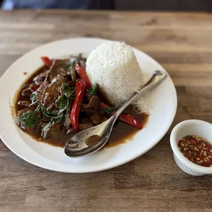 Spicy Beef Basil