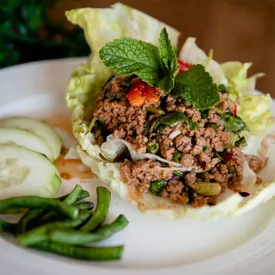 Impossible Larb Salad