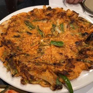 Kimchi pancake