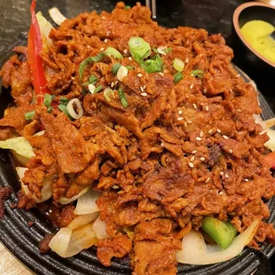 Spicy pork bulgogi