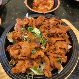 Spicy pork