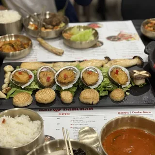 (4 )/ Grilled Abalone