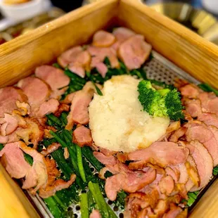 Hinoki Steamed Smoked Duck