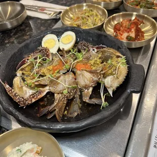 Raw Marinated Crab