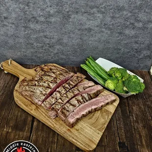 Flank Steak Broccolie