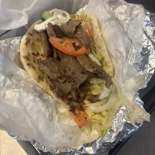 Delicious gyro