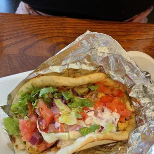 Chicken Gyro Wrap-only ok