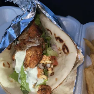 Chicken Gyro Wrap