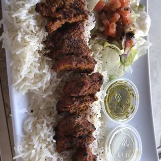 Beef Kabob Entree