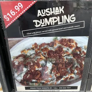 Aushak Dumpling